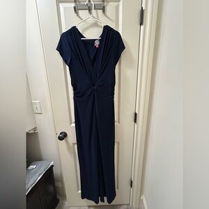 Vince Camuto Elegant Navy Blue Women's Jumpsuit